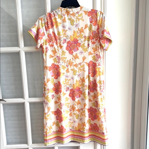 Hale Bob V Neck Dress AbsolutelySuitable Floral  Pockets Travel Small NWT - Picture 15 of 16